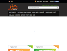 Tablet Screenshot of latinoutlets.com